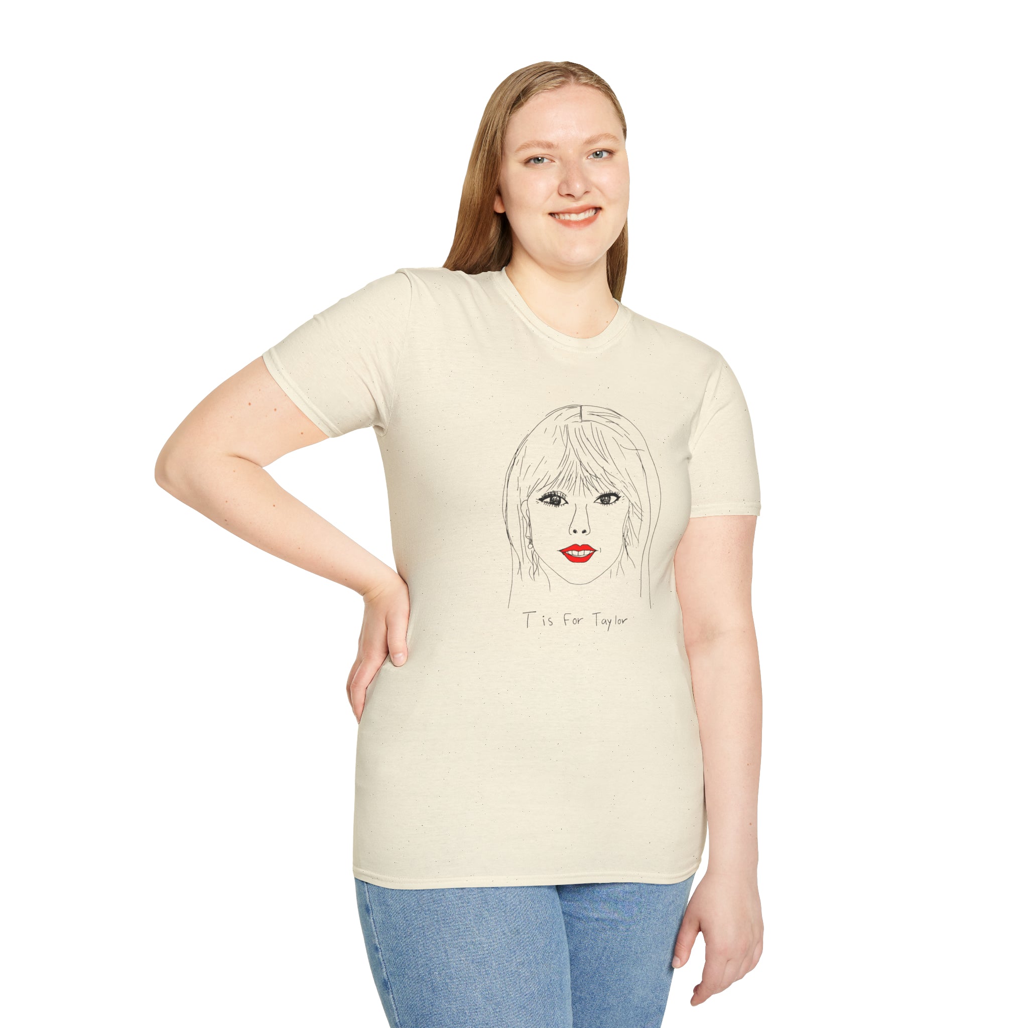 T is for Taylor Unisex Softstyle T-Shirt