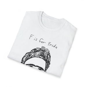 F is for Frida Unisex Softstyle T-Shirt