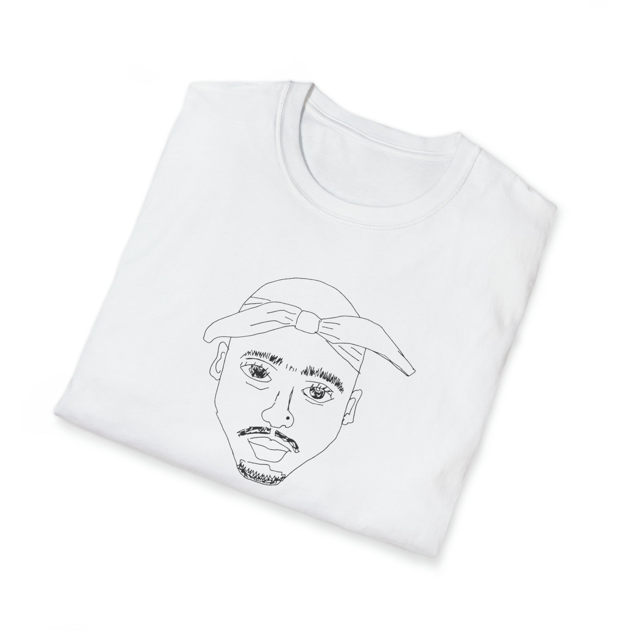 T is for Tupac Unisex Softstyle T-Shirt