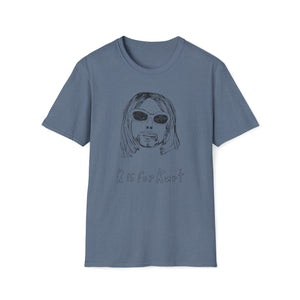 K is for Kurt Unisex Softstyle T-Shirt