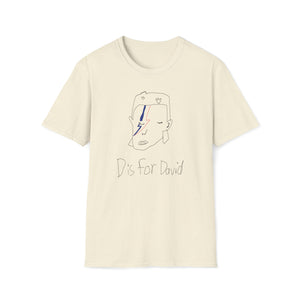 D is for David Unisex Softstyle T-Shirt