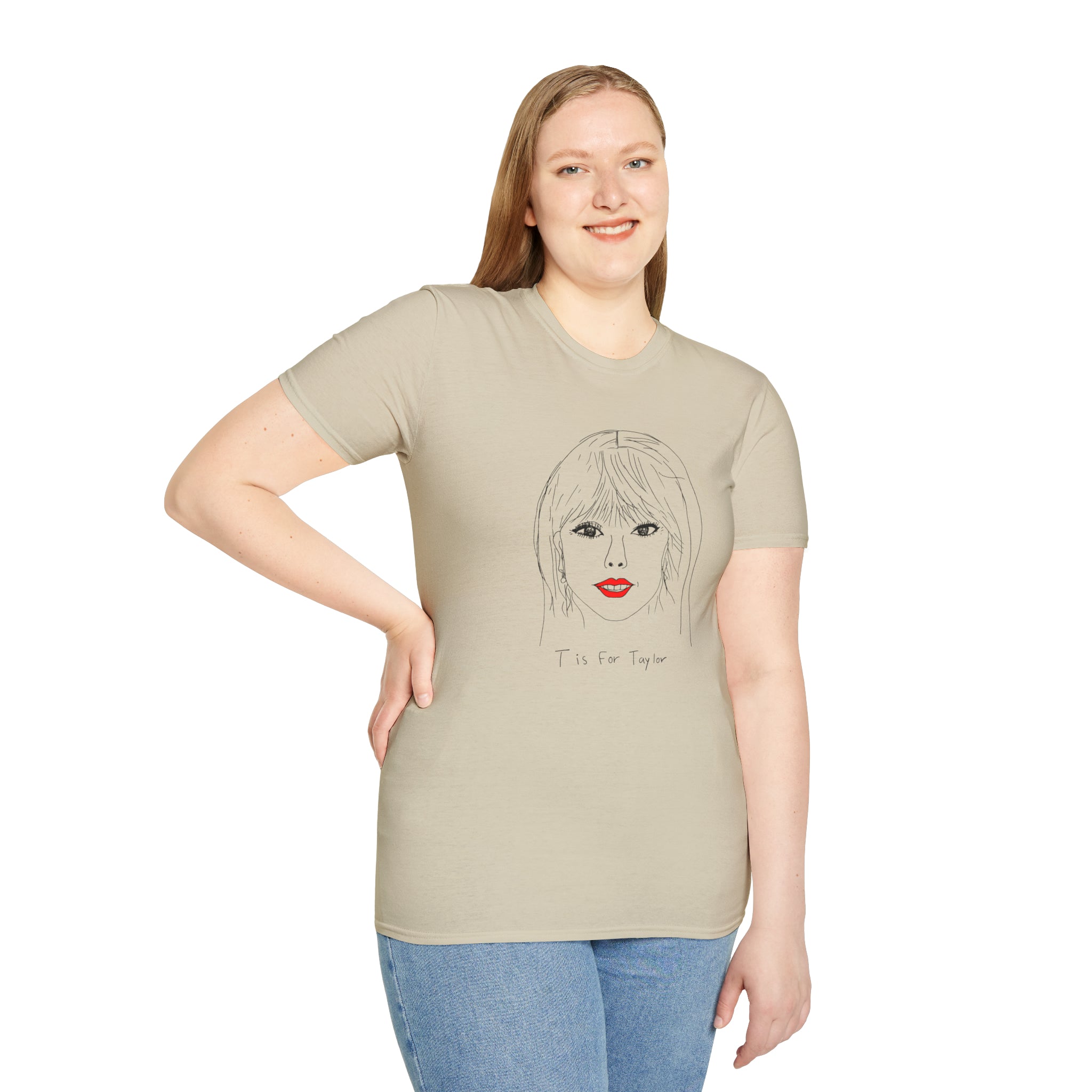 T is for Taylor Unisex Softstyle T-Shirt