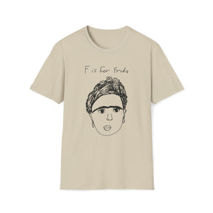 F is for Frida Unisex Softstyle T-Shirt