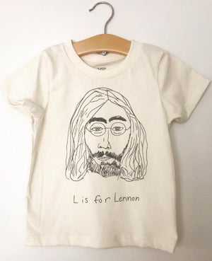 L is for Lennon baby tee