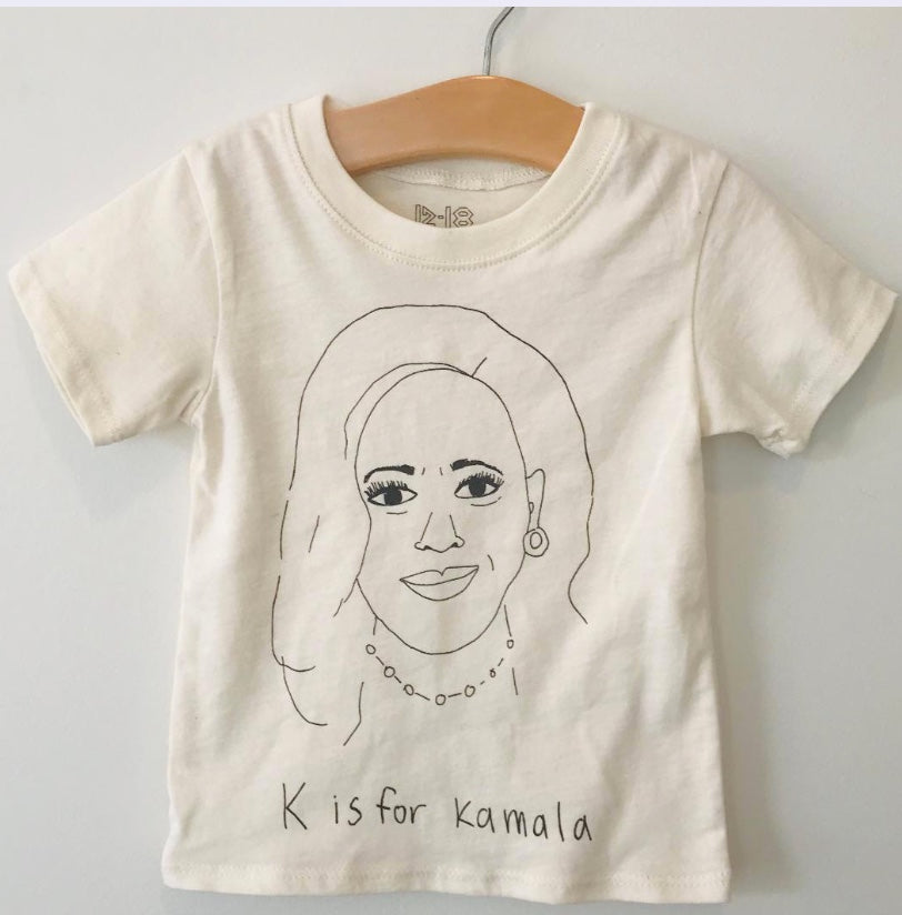 K is for Kamala baby tee