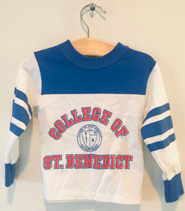 Vintage toddler collegiate tee