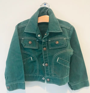 Vintage contrast stitch jacket