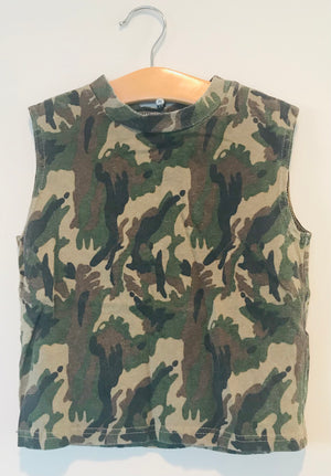 Vintage Camo muscle tee