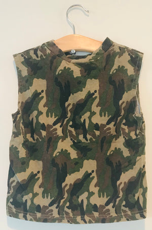 Vintage Camo muscle tee